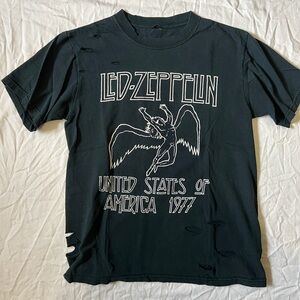 Vintage Distressed Led Zeppelin Tee